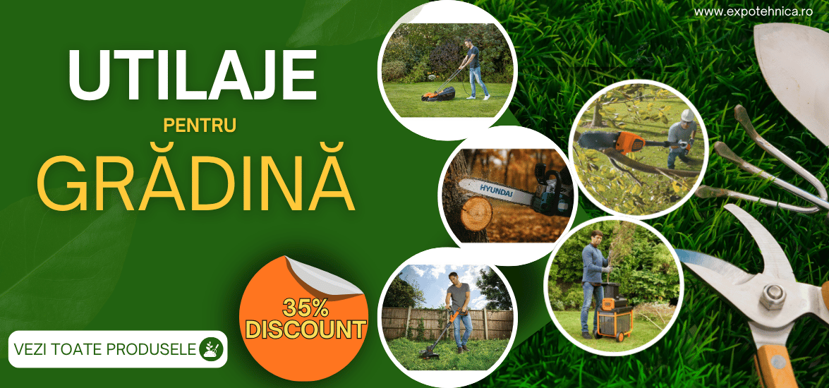 Promotii utilaje pentru gradina